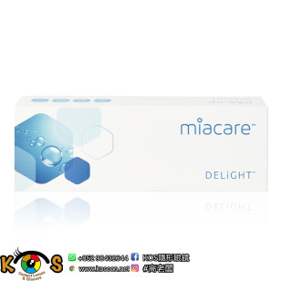 Miacare DELiGHT 高透氧矽水凝膠日戴 (20片)
